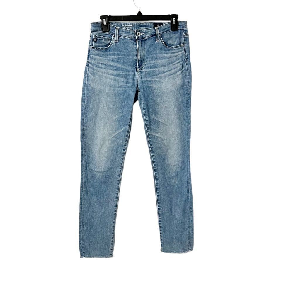AG Adriano Goldschmied The Stevie Ankle Light Wash Size 28R